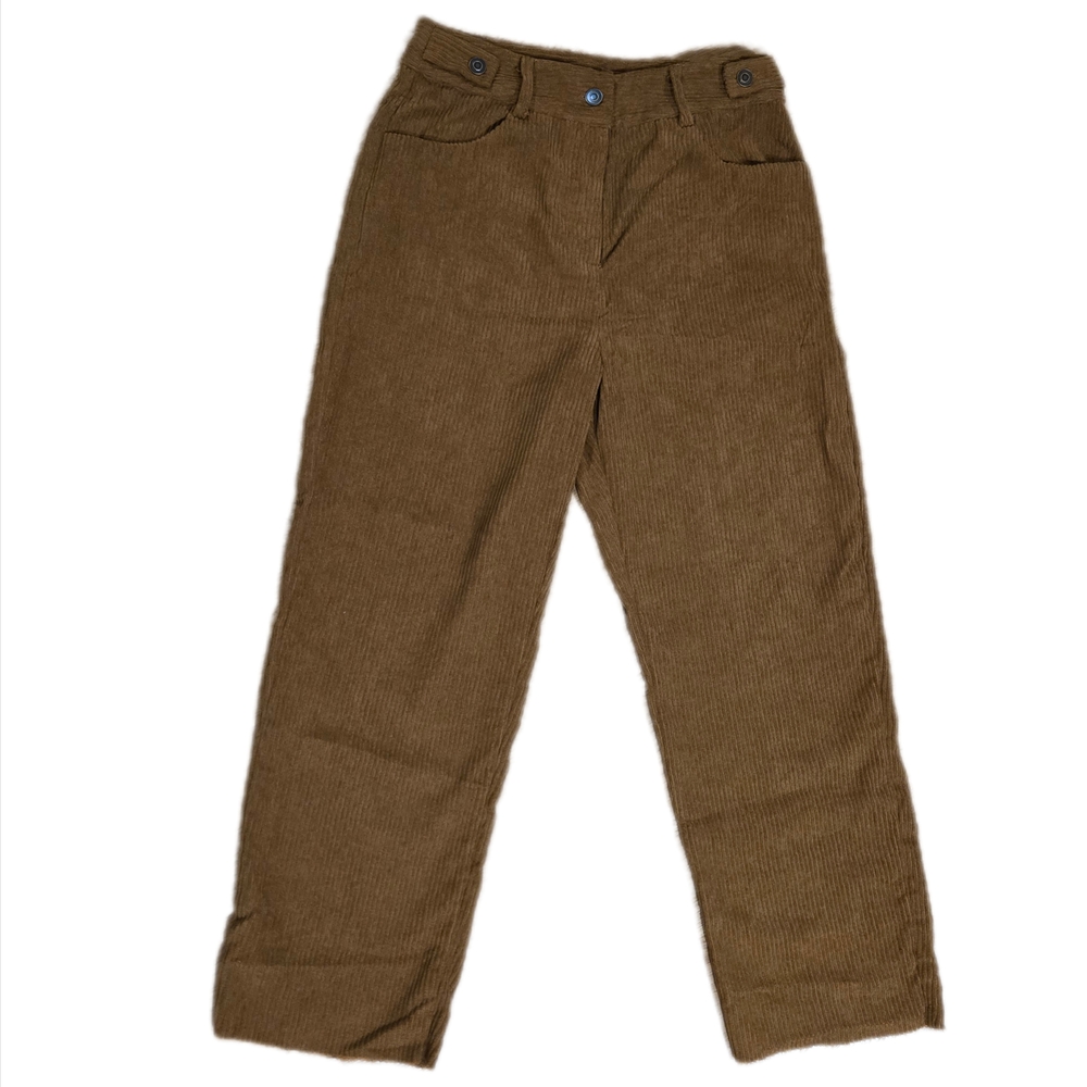 Women's Cropped Lightweight Corduroy Pants